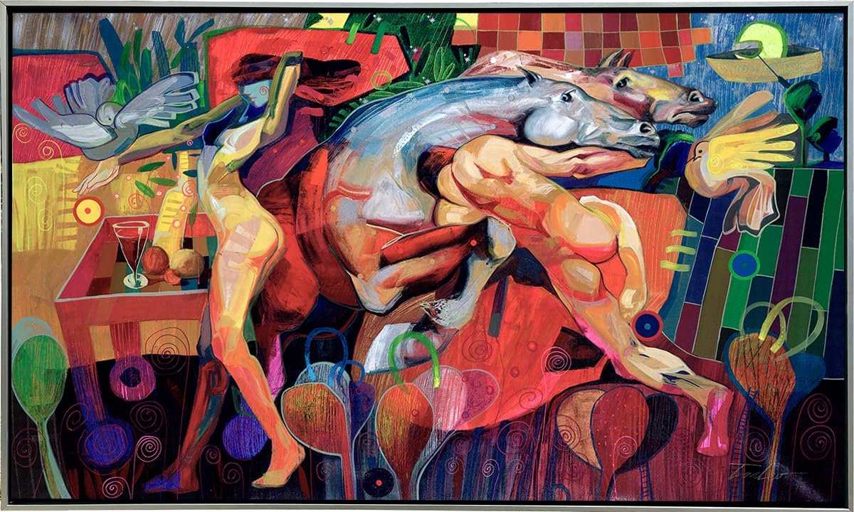 NIFAO Limited Edition Collosus by Tadeo Zavaleta Art 56"x35"