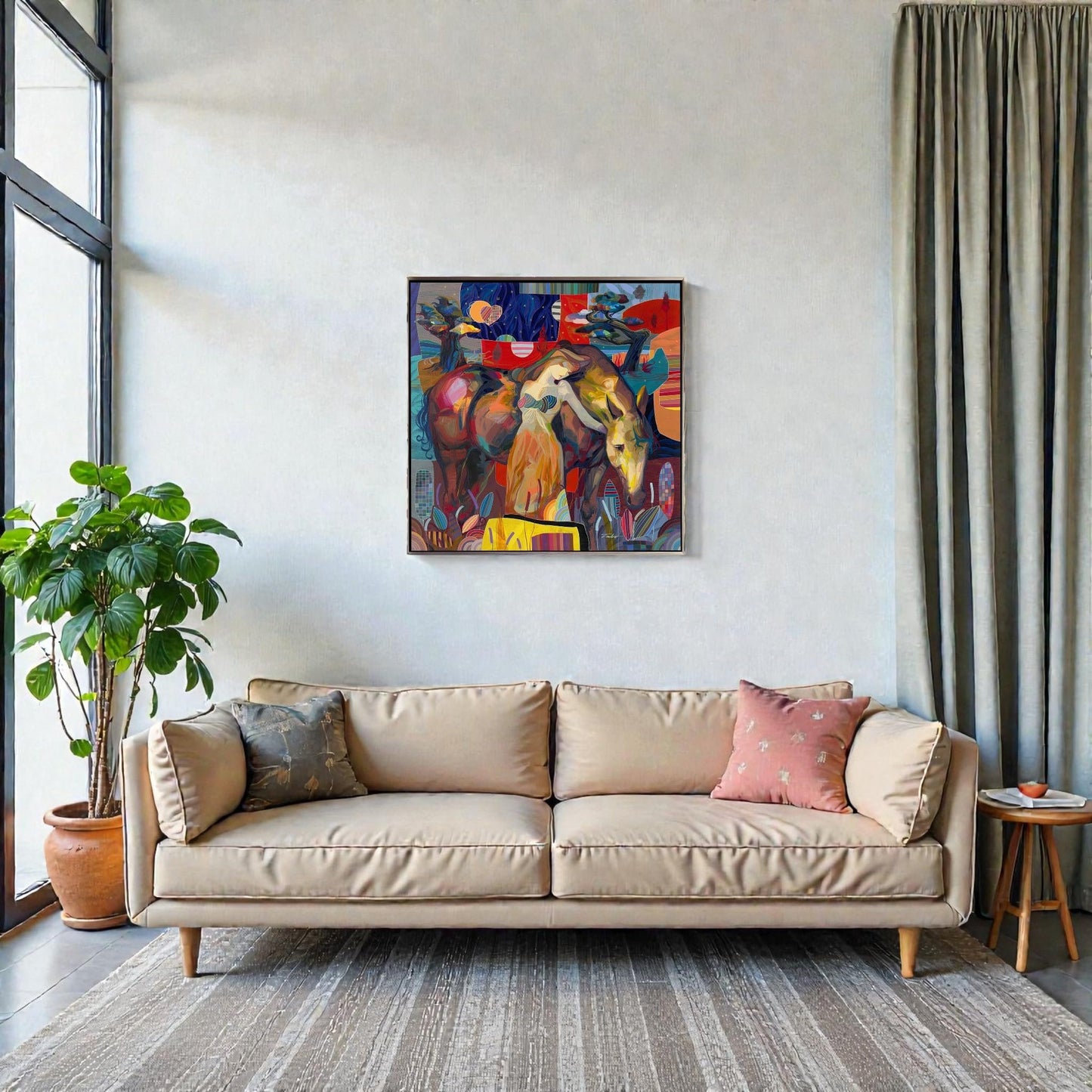 NIFAO Limited Edition Amigos de la Tierra by Zavaleta 34"x34"