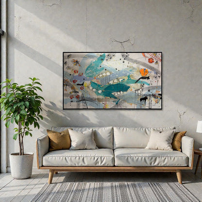 NIFAO Limited Edition Pollinators Paradise Mario Luca 56"x32"