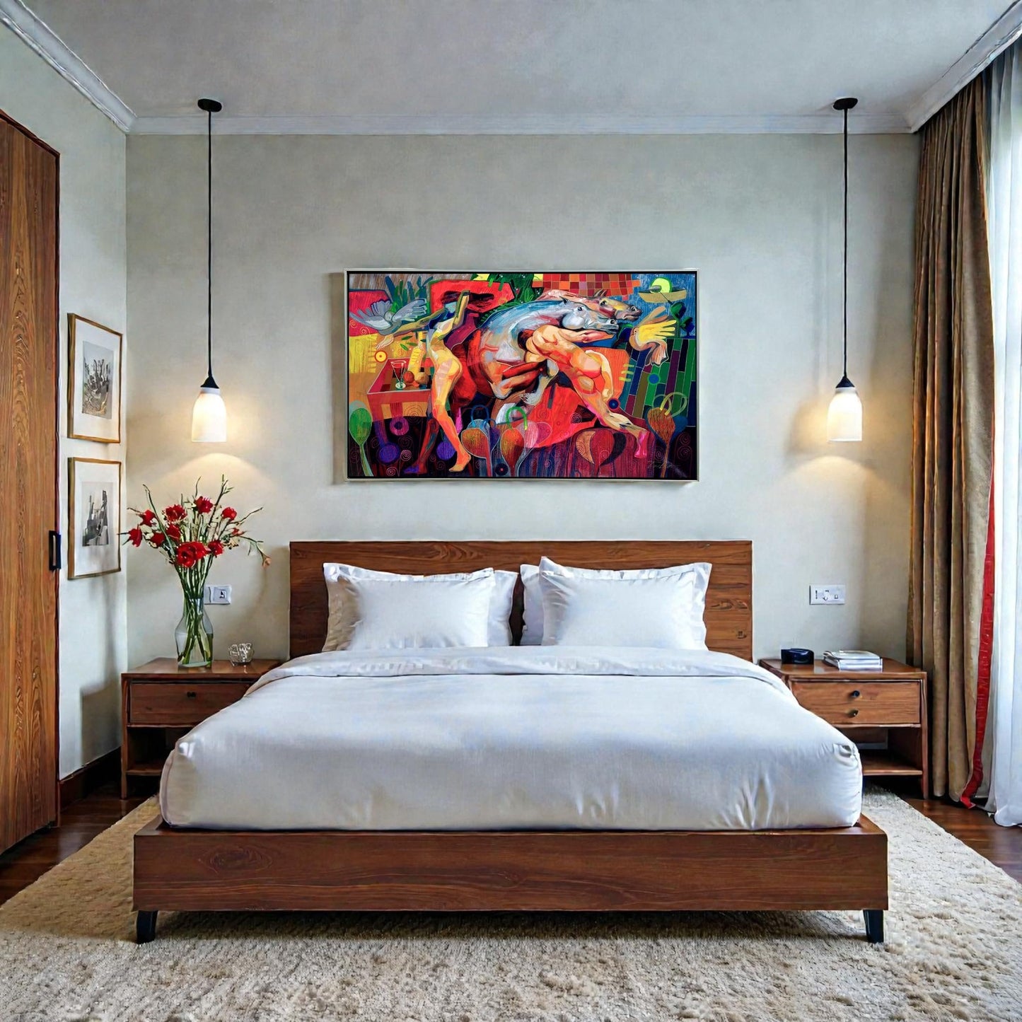 NIFAO Limited Edition Collosus by Tadeo Zavaleta Art 56"x35"