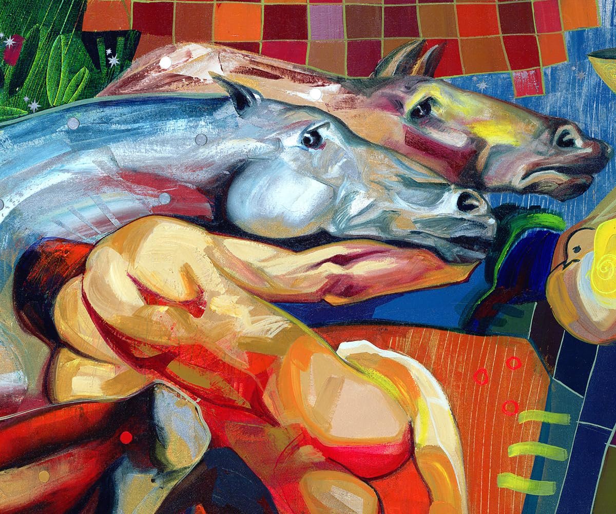 NIFAO Limited Edition Collosus by Tadeo Zavaleta Art 56"x35"