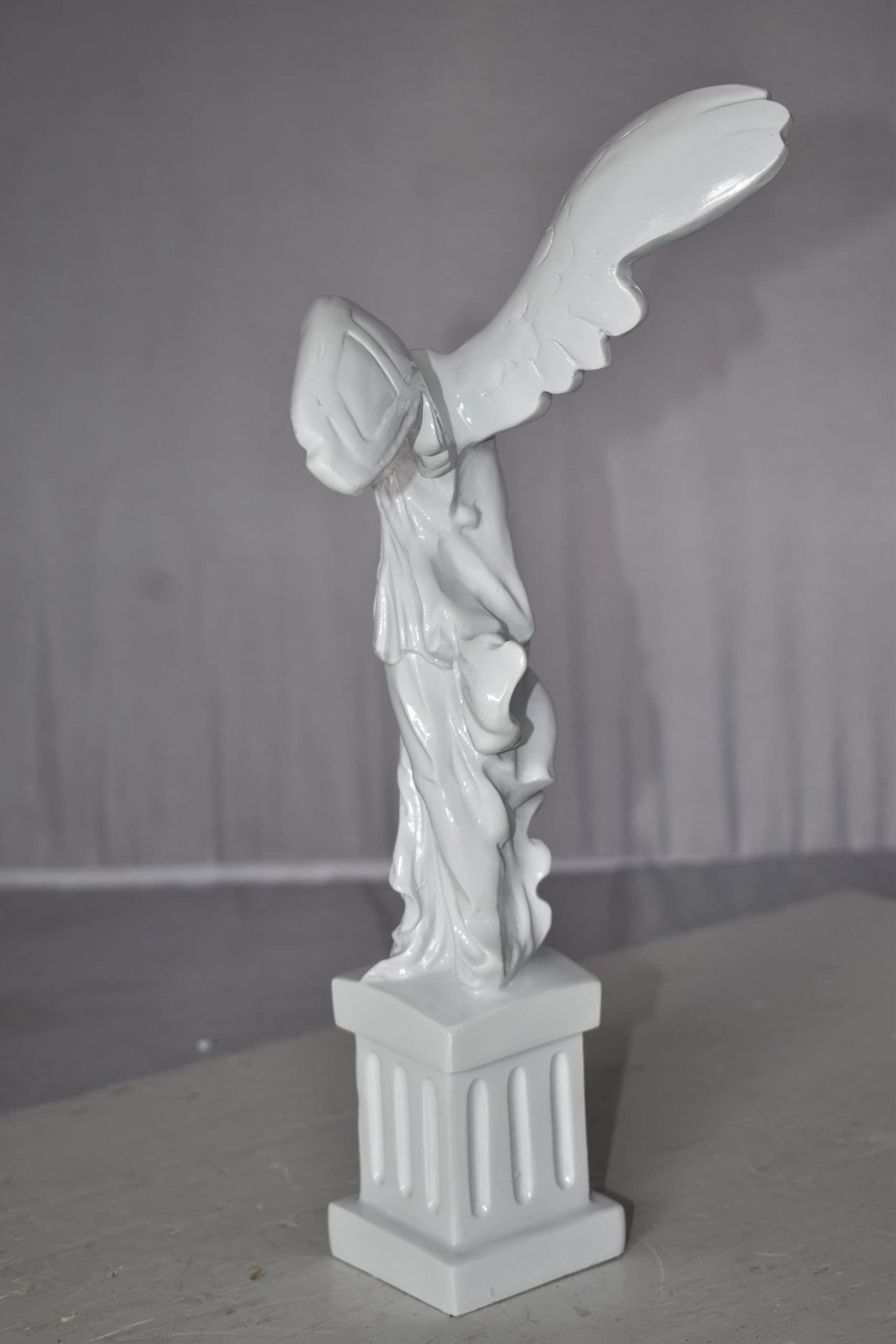Winged Victory Nike of Samothrace Statue Made of Resin Size: 6" x 6" x 14"H