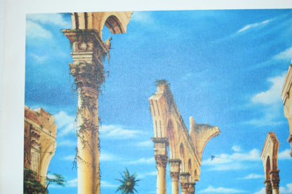 Orlando Quevedo Giclée - Ancient time Painting - Size: 21"L x 13.5"W