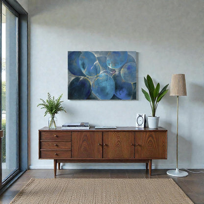 NIFAO Limited Edition Transformation in Blue Mario Luca 56"x35"