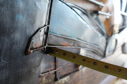 NIFAO Formula One Racing Car Sheet Metal 3D Wall Art Painting 79" x 2" x 40"H