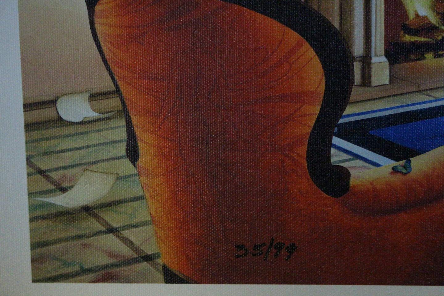 Orlando Quevedo Giclée "Harmony" Painting - Size: 21"L x 13.5"W