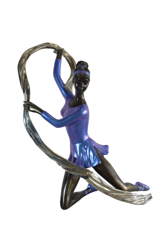 NIFAO Bronze Sculpture Moon Spell by Liliana Mendez Art Statue 21"x12"x27"H