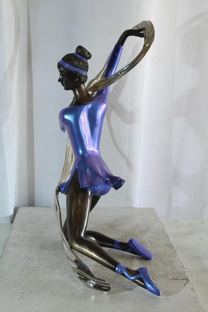 NIFAO Bronze Sculpture Moon Spell by Liliana Mendez Art Statue 21"x12"x27"H