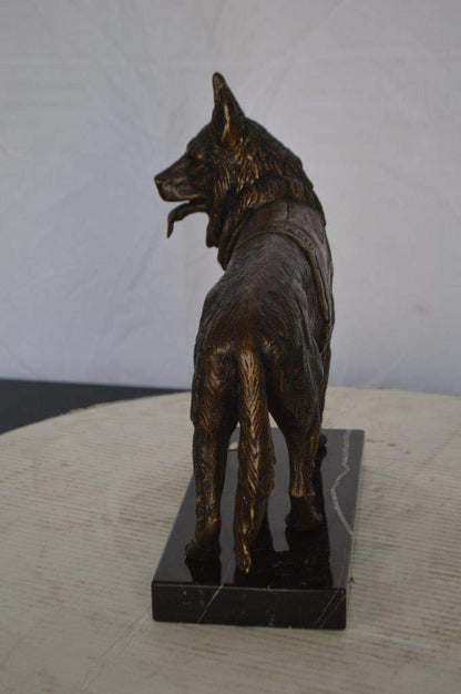 Service Dog standing -  Size: 12"L x 5"W x 12"H.