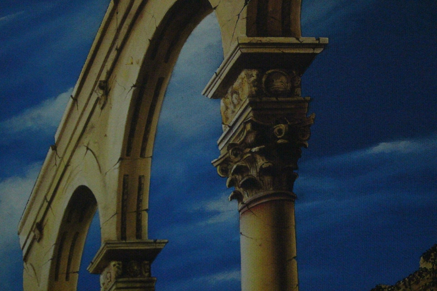 Orlando Quevedo Limited Edition Giclée Ancient Times (Medium) - Size: 29.5" L x 43" W