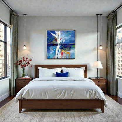 NIFAO Limited Edition First Light by Azarin Abstract 39"x39"