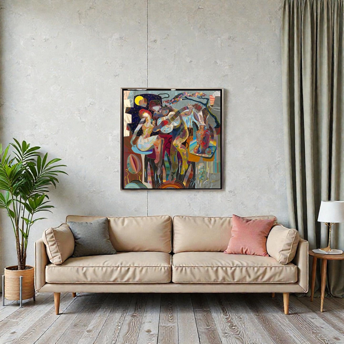 NIFAO Limited Edition Serenata de Medianoche Zavaleta 34"x34"