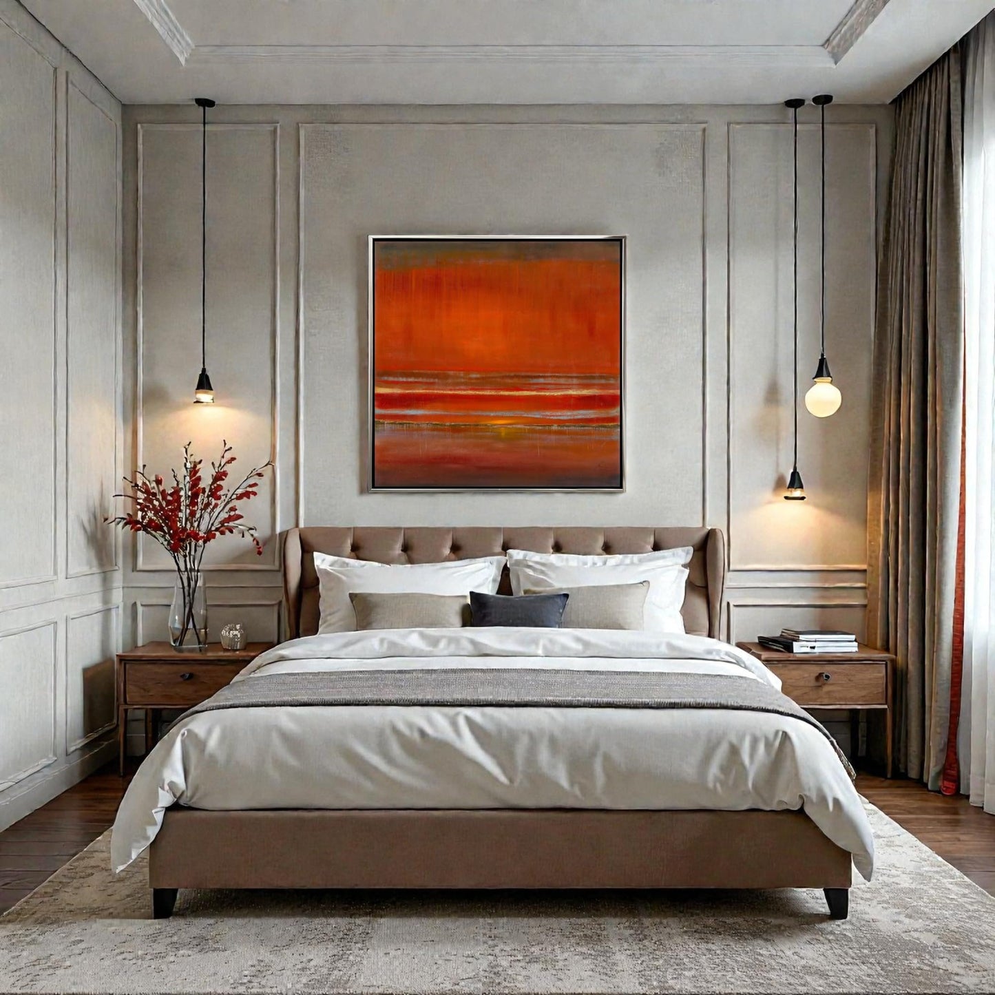 NIFAO Limited Edition Dreams by Azarin Abstract Art 39"x39"