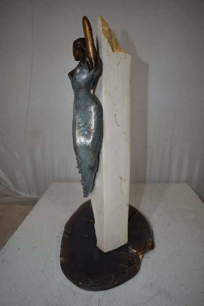 Evolution, Bronze Statue from the Vidal Collection, COA included 8" x 14" x 17"H