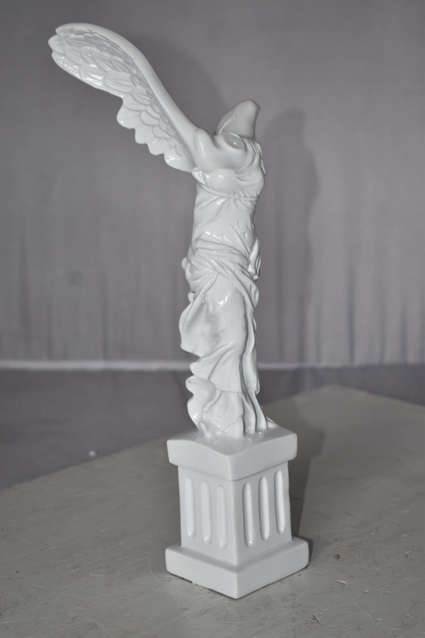 Winged Victory Nike of Samothrace Statue Made of Resin Size: 6" x 6" x 14"H