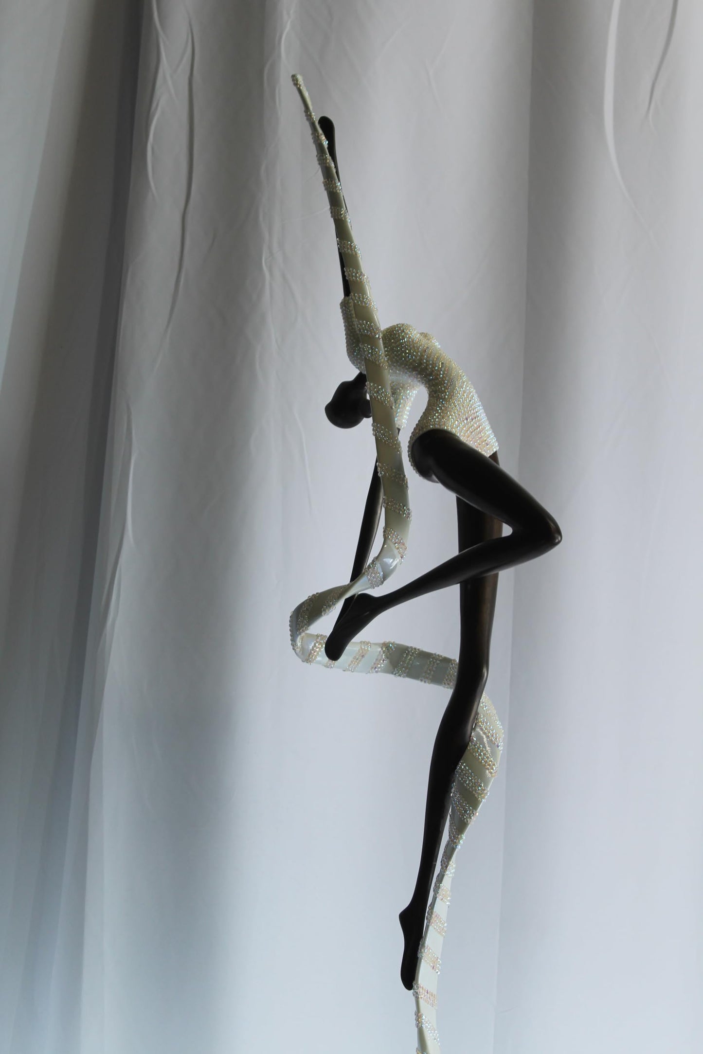 NIFAO Bronze Statue Tutu by Liliana Mendez Large Art Statue 17"x11"x82"H