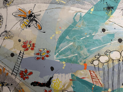 NIFAO Limited Edition Pollinators Paradise Mario Luca 56"x32"