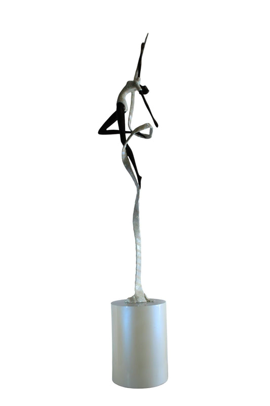 NIFAO Bronze Statue Tutu by Liliana Mendez Large Art Statue 17"x11"x82"H