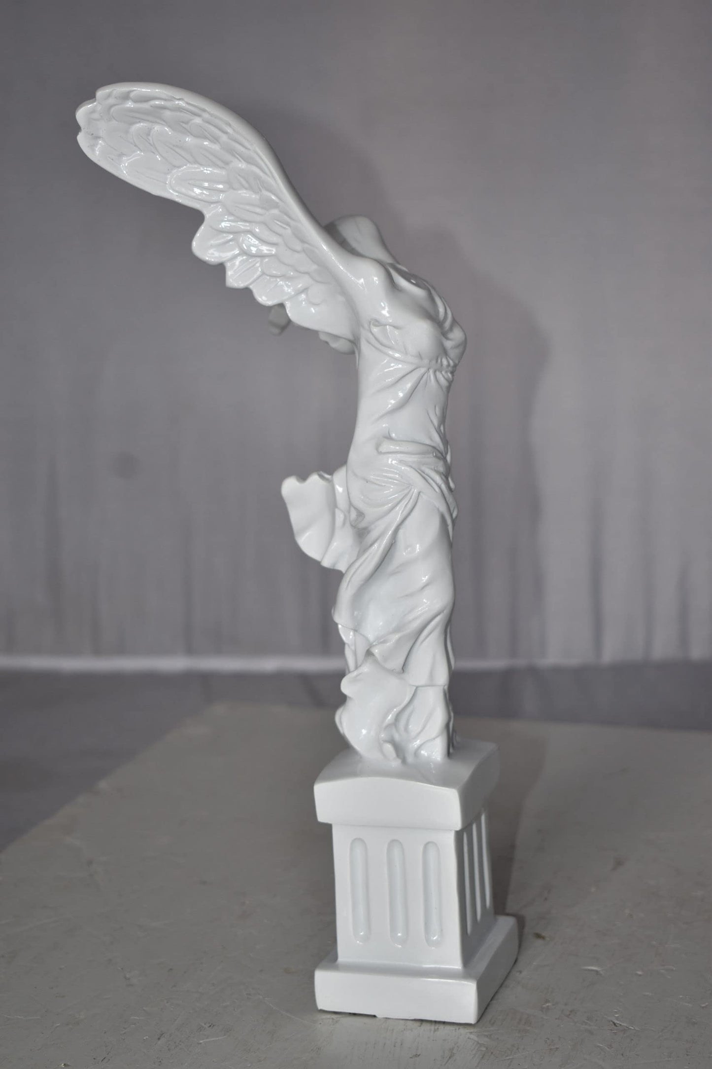 Winged Victory Nike of Samothrace Statue Made of Resin Size: 6" x 6" x 14"H