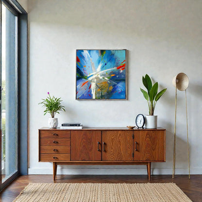 NIFAO Limited Edition Et Terra Nostra by Azarin Art 39"x39"