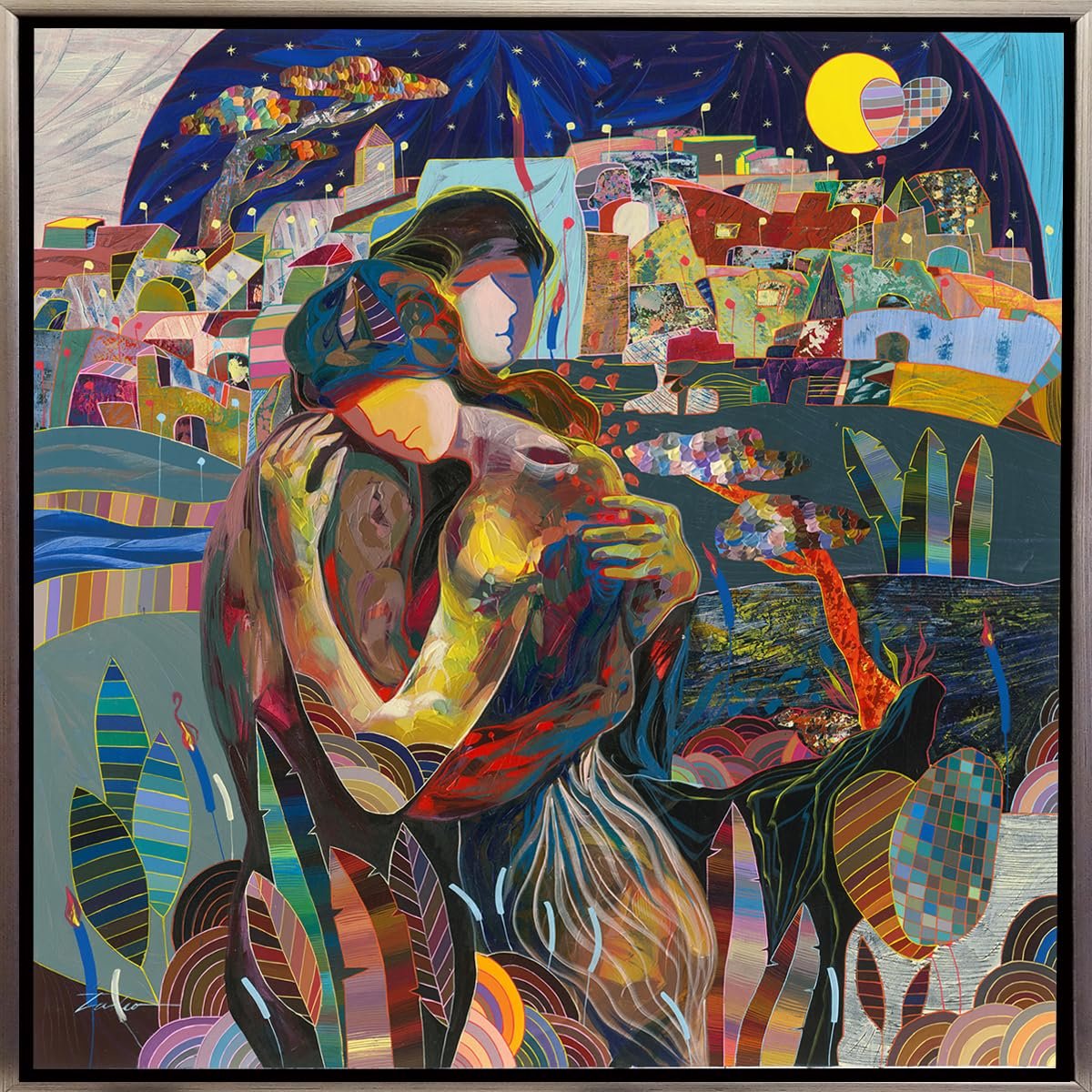 NIFAO Limited Edition Vista Ciudad by Tadeo Zavaleta 32"x32"