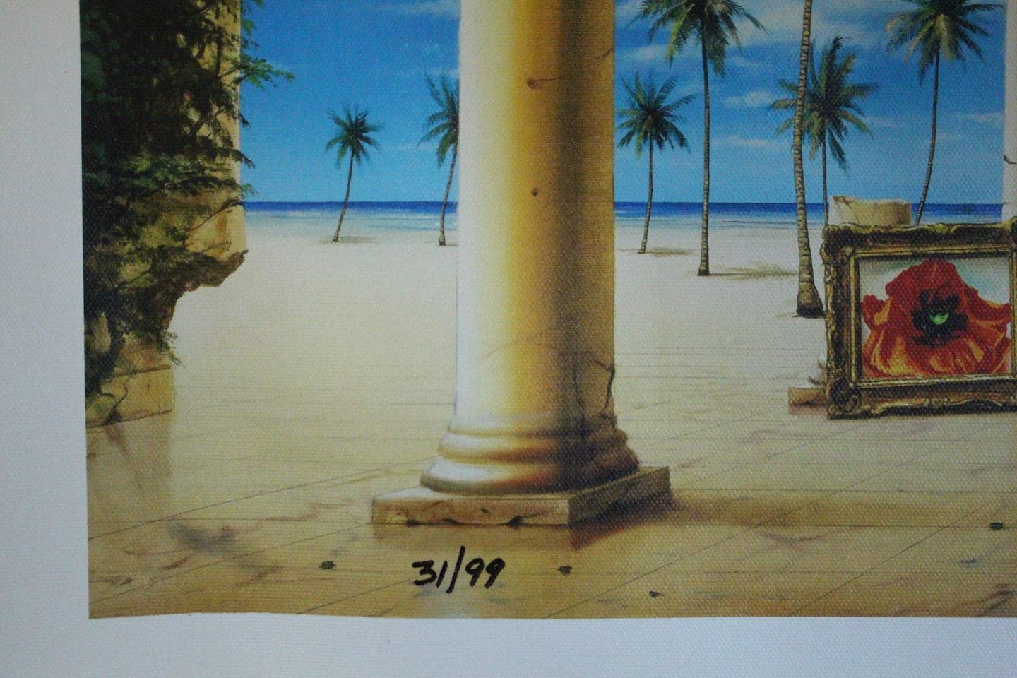 Orlando Quevedo Giclée - Ancient time Painting - Size: 21"L x 13.5"W
