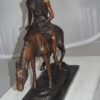 End of the Trail by James Fraser Bronze Statue -  Size: 9"L x 21"W x 21"H.