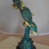 Three Turtles Overreach Each Other Bronze Statue -  Size: 15"L x 9"W x 24"H.