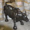 Wall street Bull - large Bronze Statue -  Size: 22"L x 50"W x 33"H.