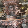 Nine feet tall Bronze, Tiered Outdoor pond Fountain -  59"x 59"