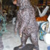 Big Bear standing Bronze Statue -  Size: 45"L x 42"W x 78"H.