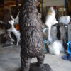 Big Bear standing Bronze Statue -  Size: 45"L x 42"W x 78"H.