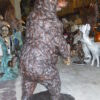 Big Bear standing Bronze Statue -  Size: 45"L x 42"W x 78"H.