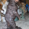 Big Bear standing Bronze Statue -  Size: 45"L x 42"W x 78"H.