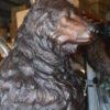 Big Bear standing Bronze Statue -  Size: 45"L x 42"W x 78"H.