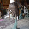 Large Eagle on a branch Bronze Statue -  Size: 29"L x 29"W x 74"H.