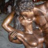 The kiss by Rodin Bronze Statue replica -  Size: 36"L x 28"W x 62"H.