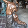 The kiss by Rodin Bronze Statue replica -  Size: 36"L x 28"W x 62"H.