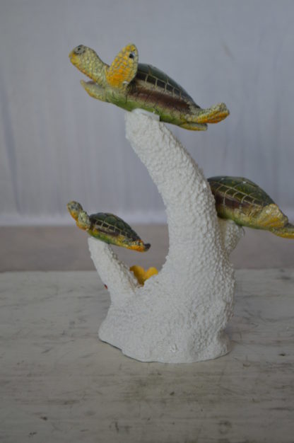 resin turtle statue