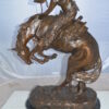 Jumbo Rattle Snake by Remington Bronze Statue -  Size: 21"L x 11"W x 32"H.