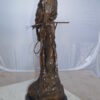 Mountain Man by Remington Bronze Statue -  Size: 11"L x 11"W x 32"H.