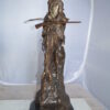 Jumbo Mountain Man by Remington Bronze Statue -  Size: 13"L x 13"W x 37"H.