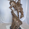 Jumbo Mountain Man by Remington Bronze Statue -  Size: 13"L x 13"W x 37"H.