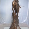 Jumbo Mountain Man by Remington Bronze Statue -  Size: 13"L x 13"W x 37"H.