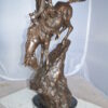 Jumbo Mountain Man by Remington Bronze Statue -  Size: 13"L x 13"W x 37"H.