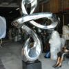 Modern arts - large statue - CC1 -  Size: 52"L x 26"W x 94"H.