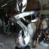 Modern arts - large statue - CC1 -  Size: 52"L x 26"W x 94"H.