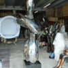 Modern arts - large statue - CC1 -  Size: 52"L x 26"W x 94"H.