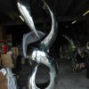 Modern arts - large statue - CC2 -  Size: 20"L x 20"W x 98"H.