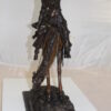 Outlaw Remington Bronze Statue -  Size: 19"L x 10"W x 26"H.